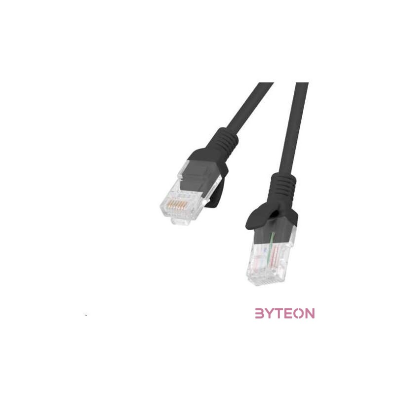 Lanberg PCU6-10CC-2000-BK hálózati kábel Fekete 20 M Cat6 U,UTP (UTP)