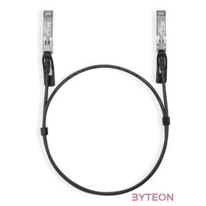 TP-LINK TL-SM5220-1M száloptikás kábel SFP DAC Fekete