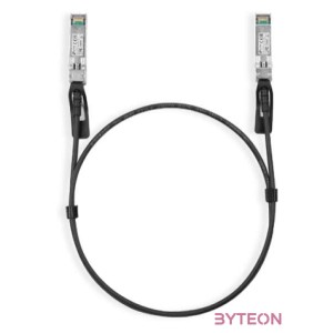 TP-LINK TL-SM5220-1M száloptikás kábel SFP DAC Fekete