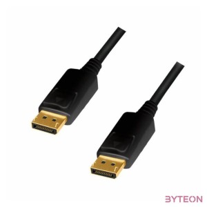 LogiLink CD0103 DisplayPort kábel 5 M Fekete