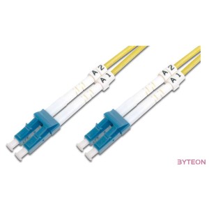 Digitus DK-2933-05 száloptikás kábel 5 M LC I-VH OS2 Sárga