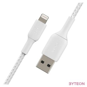 Belkin CAA002BT2MWH Lightning kábel 2 M Fehér