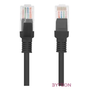 Lanberg PCU6-10CC-1000-BK hálózati kábel Fekete 10 M Cat6 U,UTP (UTP)