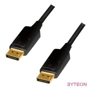 LogiLink CD0103 DisplayPort kábel 5 M Fekete