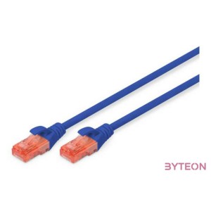 Digitus DK-1617-030,B hálózati kábel Kék 3 M Cat6 U,UTP (UTP)