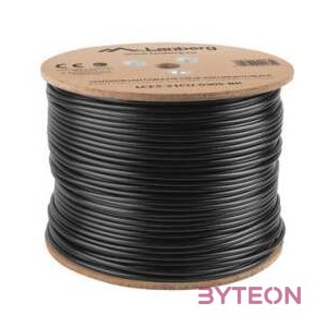 Lanberg LCF5-21CU-0305-BK hálózati kábel Fekete 305 M Cat5e F,UTP (FTP)