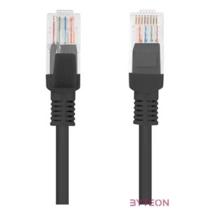 Lanberg PCU5-10CC-0500-BK hálózati kábel Fekete 5 M Cat5e U,UTP (UTP)