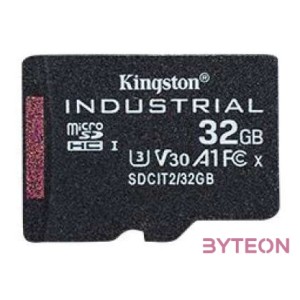 Kingston Technology Industrial memóriakártya 32 GB MicroSDHC UHS-I Class 10