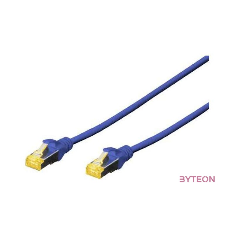 Digitus DK-1644-A-0025,B hálózati kábel Kék 0,25 M Cat6a S,FTP (S-STP)