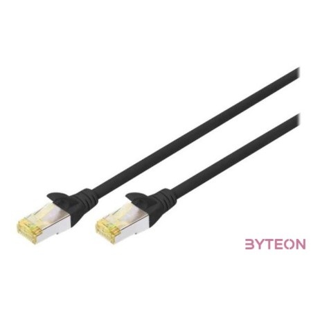 ASSMANN Electronic CAT6A S,FTP hálózati kábel Fekete 0,25 M S,FTP (S-STP)