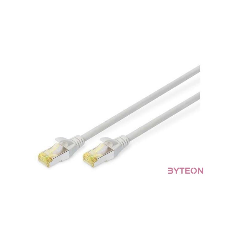 Digitus 0.5m Cat6a S,FTP hálózati kábel Szürke 0,5 M S,FTP (S-STP)