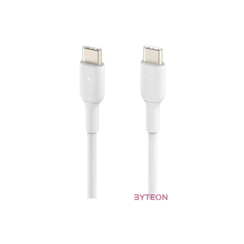 Belkin CAB003BT2MWH USB kábel 2 M USB C Fehér