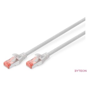 Digitus DK-1644-015 hálózati kábel Szürke 1,5 M Cat6 S,FTP (S-STP)