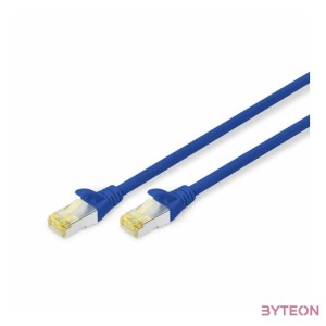 Digitus DK-1644-A-0025,B hálózati kábel Kék 0,25 M Cat6a S,FTP (S-STP)