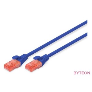 Digitus DK-1617-010,B hálózati kábel Kék 1 M Cat6 U,UTP (UTP)