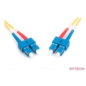 Digitus DK-2922-02 száloptikás kábel 2 M SC I-VH OS2 Sárga