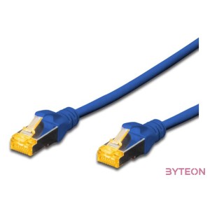 Digitus DK-1644-A-050,B hálózati kábel Kék 5 M Cat6a S,FTP (S-STP)