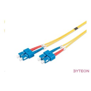 Digitus DK-2922-02 száloptikás kábel 2 M SC I-VH OS2 Sárga