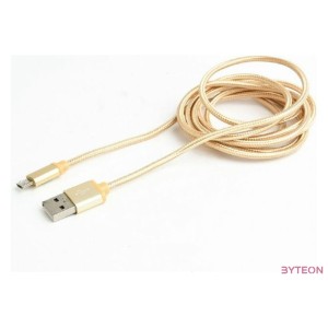 Cablexpert CCB-MUSB2B-AMBM-6-G USB kábel 1,8 M USB 2.0 USB A USB C Arany