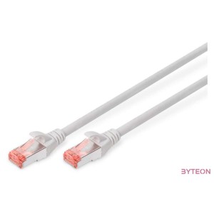Digitus DK-1644-015 hálózati kábel Szürke 1,5 M Cat6 S,FTP (S-STP)