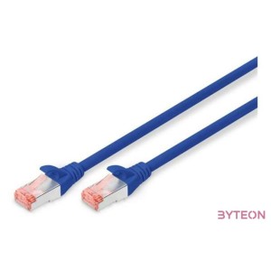 Digitus 2m Cat6 S-FTP hálózati kábel Kék S,FTP (S-STP)