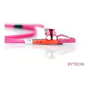 Digitus DK-2533-01-4 száloptikás kábel 1 M LC I-VH OM4 Ibolya