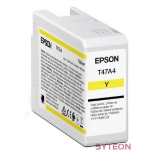 Epson Singlepack Yellow T47A4 UltraChrome Pro tintapatron 1 dB Eredeti Sárga