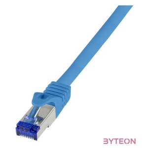 LogiLink C6A086S hálózati kábel Kék 7,5 M Cat6a S,FTP (S-STP)