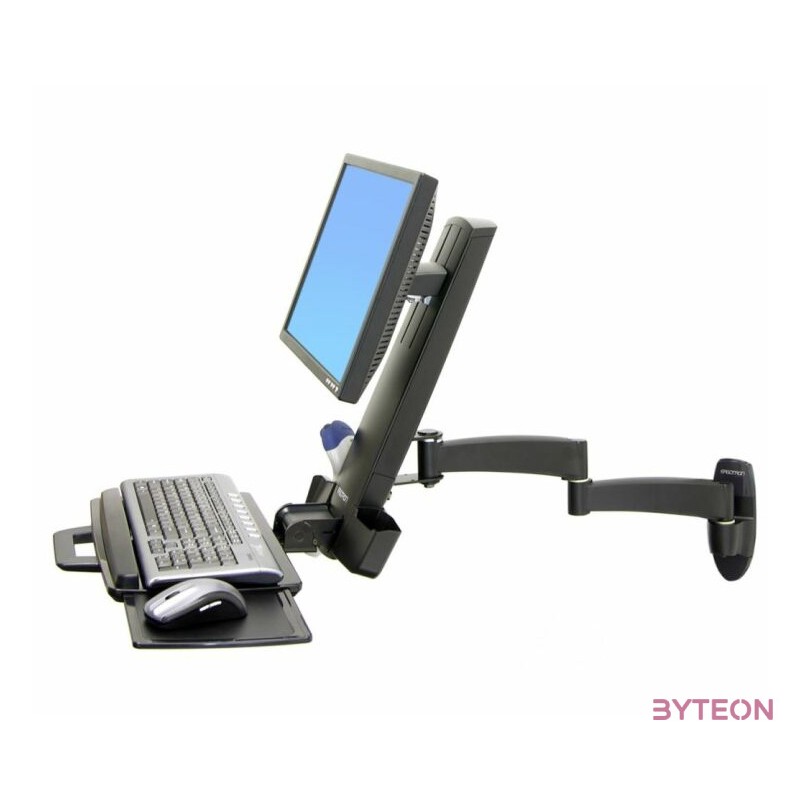 Ergotron 200 Series Combo Arm 61 cm (24) Fekete