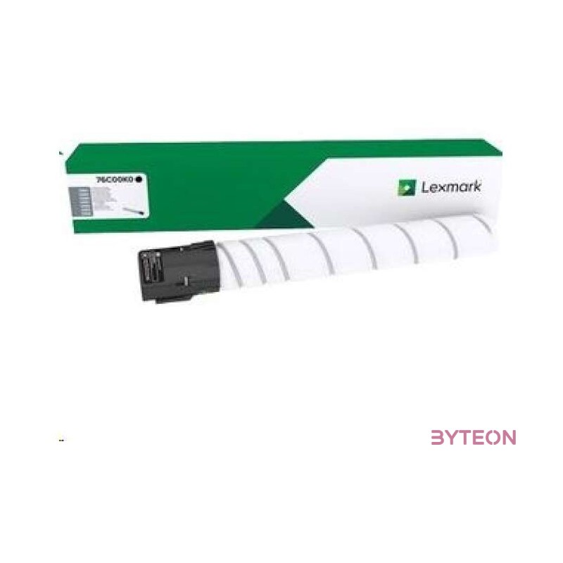 Lexmark 76C00K0 festékkazetta Eredeti Fekete 1 dB
