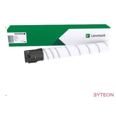 Lexmark 76C00K0 festékkazetta Eredeti Fekete 1 dB