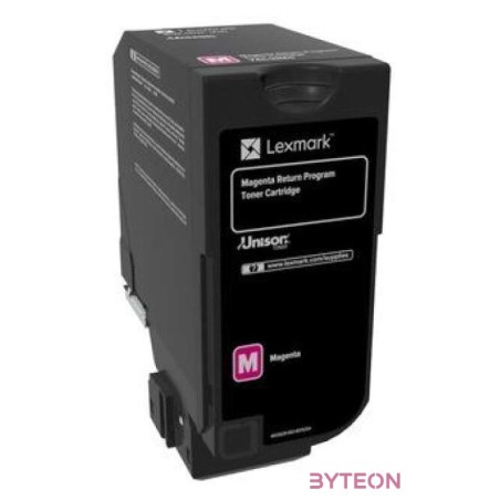 Lexmark 74C20M0 festékkazetta Eredeti Magenta 1 dB