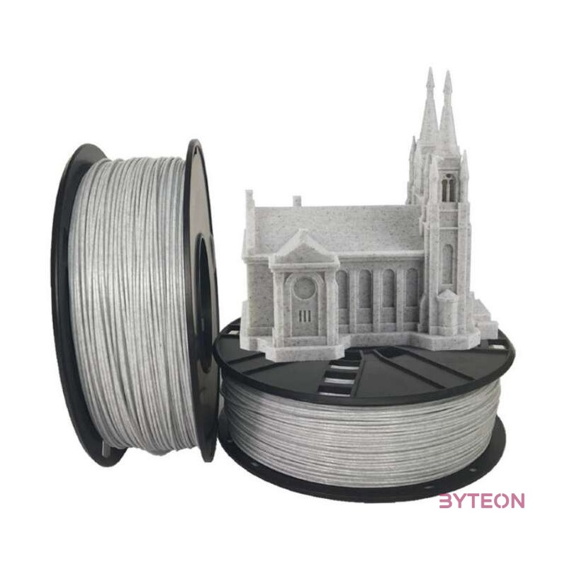 Gembird 3DP-PLA1.75-02-MAR 3D nyomtató alapanyag Polilaktánsav (PLA) Márvány 1 kg