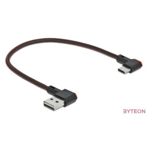 DeLOCK 85279 USB kábel 0,2 M USB 2.0 USB A USB C Fekete