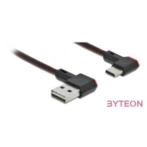 DeLOCK 85279 USB kábel 0,2 M USB 2.0 USB A USB C Fekete