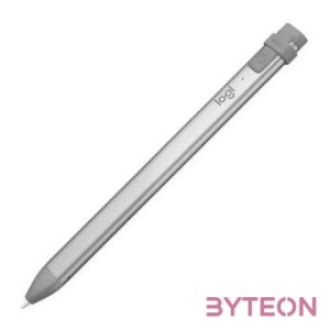 Logitech Crayon érintőtoll 20 g Szürke, Ezüst