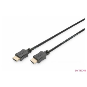 Digitus HDMI 1.4 3m HDMI kábel HDMI A-típus (Standard) Fekete