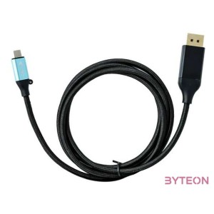 i-tec C31CBLDP60HZ2M video átalakító kábel 2 M USB C-típus DisplayPort Fekete