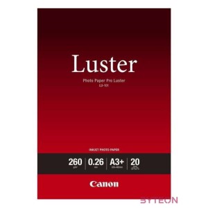 Canon LU-101 Pro Luster, A3, 20 shts fotópapír Fehér Szatén