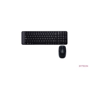 Logitech MK220 (HU, Vez.nélküli) - Fekete