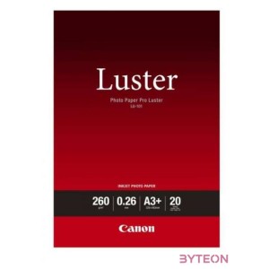 Canon LU-101 Pro Luster, A3, 20 shts fotópapír Fehér Szatén