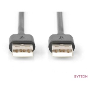 Digitus 1.0m USB 2.0 A,A USB kábel 1 M USB A Fekete