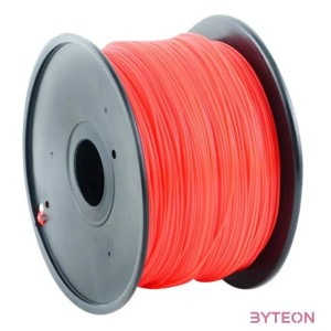 Gembird 3DP-ABS1.75-01-R 3D nyomtató alapanyag ABS Vörös 1 kg