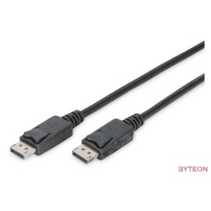 ASSMANN Electronic AK-340100-010-S DisplayPort kábel 1 M Fekete