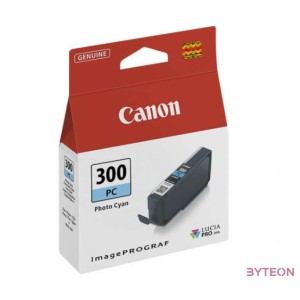 Canon PFI-300 tintapatron 1 dB Eredeti Fotó cián