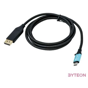 i-tec C31CBLDP60HZ2M video átalakító kábel 2 M USB C-típus DisplayPort Fekete