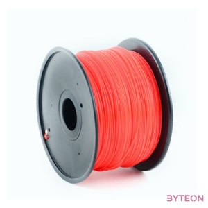 Gembird 3DP-ABS1.75-01-R 3D nyomtató alapanyag ABS Vörös 1 kg