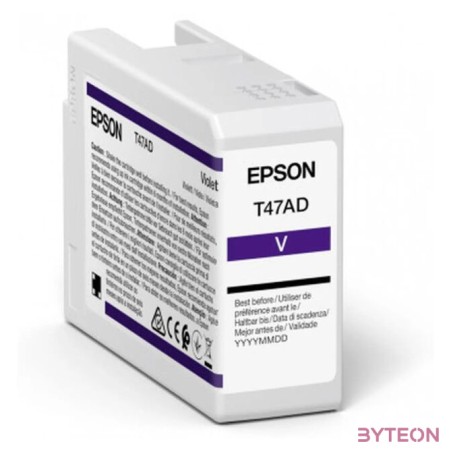 Epson T47AD UltraChrome Pro tintapatron 1 dB Eredeti Ibolya