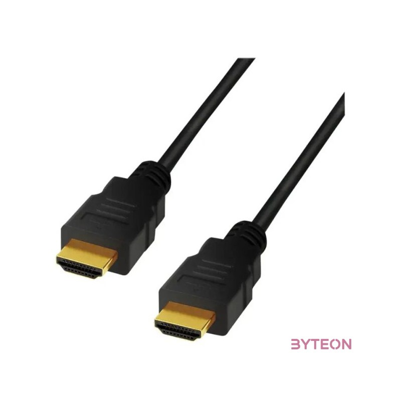 LogiLink CH0078 HDMI kábel 2 M HDMI A-típus (Standard) Fekete