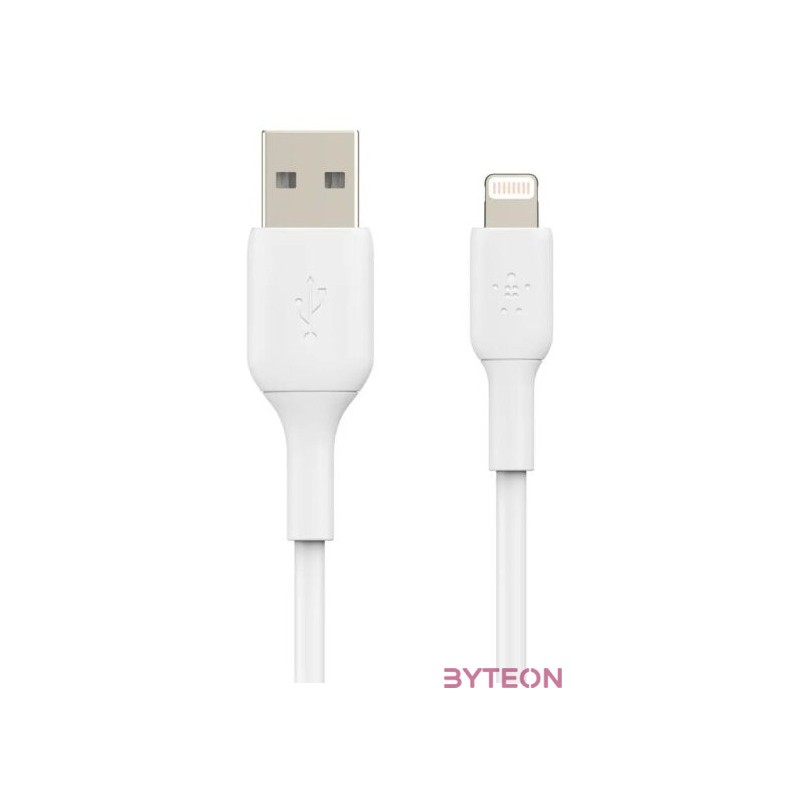 Belkin CAA001BT1MWH Lightning kábel 1 M Fehér